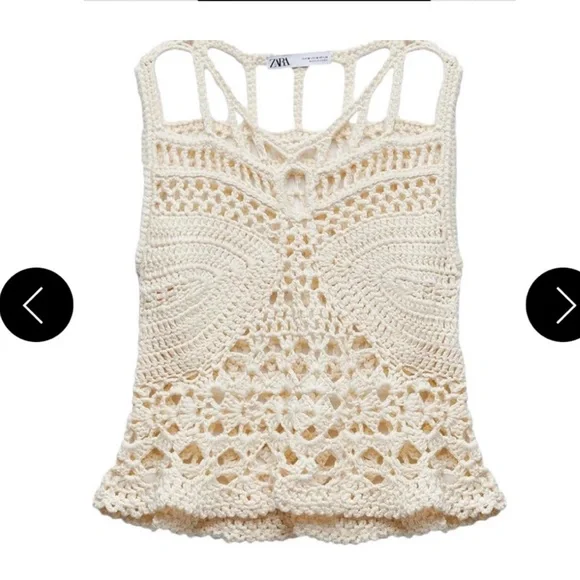 Zara crochet top - Picture 4 of 6
